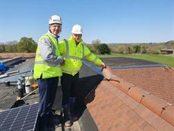 Topping out milestone at Silverbirch House